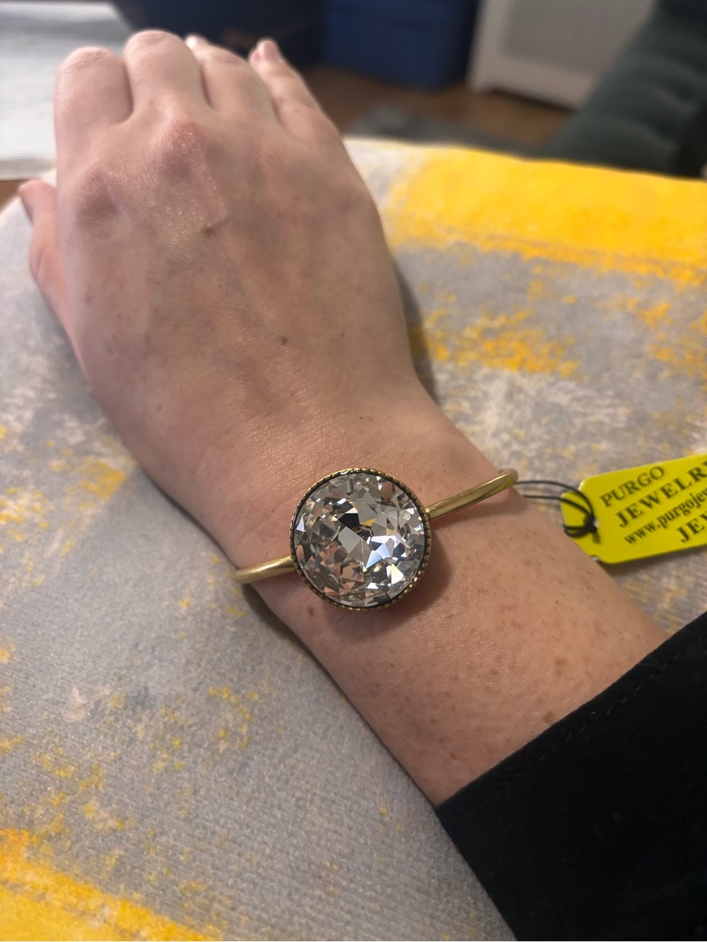 Marc Jacobs Vintage bracelet bangle  with large stone